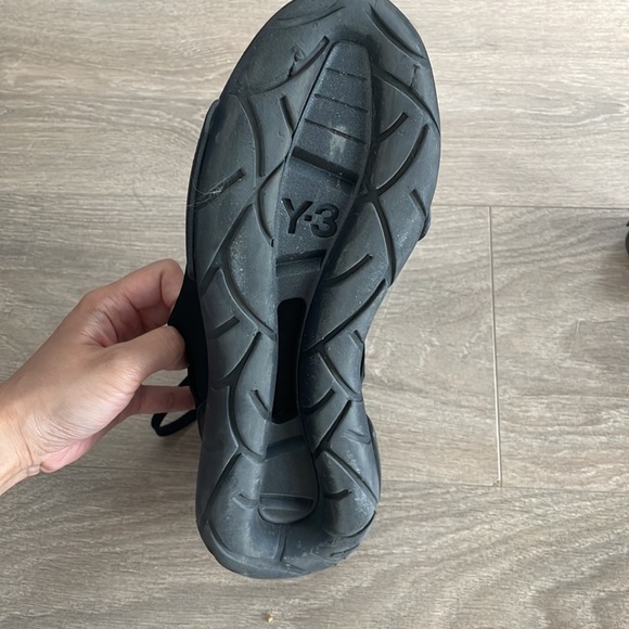 Y-3 Yohji Yamamoto Adidas Qasa High 'Black' Trainer - Picture 5 of 5
